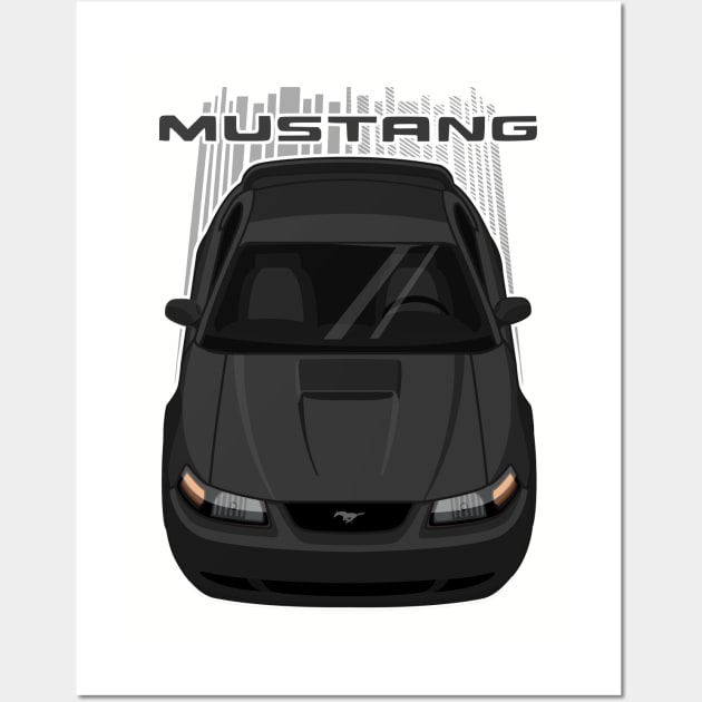 Mustang GT 1999 to 2004 SN95 New Edge - Black Wall Art by V8social